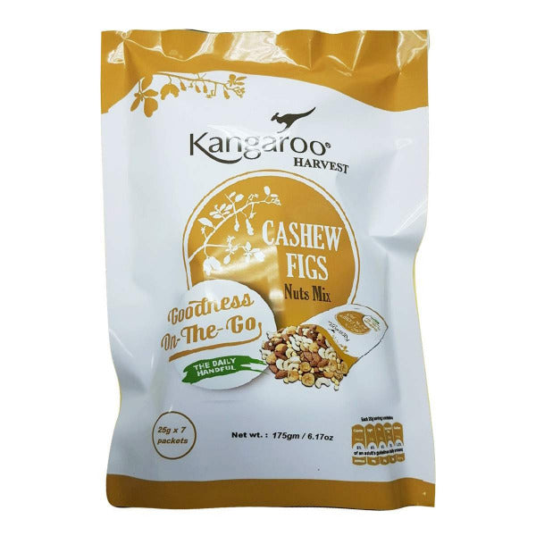Kangaroo Cashew Figs Nut Mix (25g)