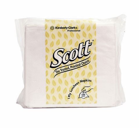 Scott Napkins White (100's)