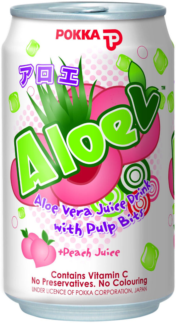 Pokka Aloe Vera Peach (300ml)