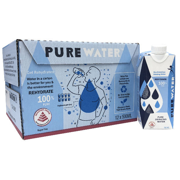 Pure Water Tetra Pack (500ml)