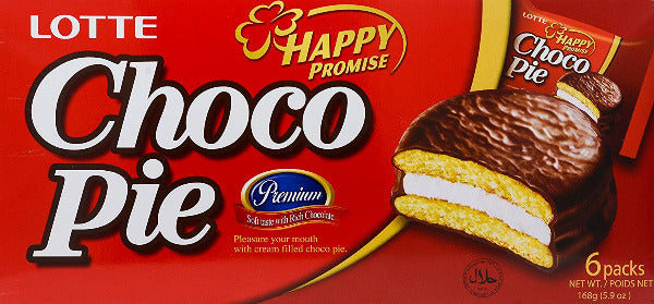 Lotte Chocolate Pie (168g)