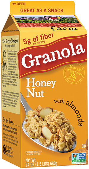 SHF Natural Granola Honey Nut With Almonds (680g)