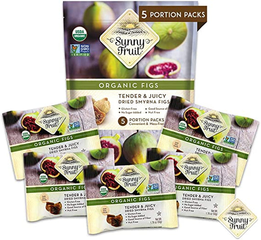 Organic Figs 5 pack (250g)