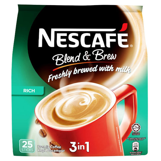 Nescafé 3-In-1 Coffeemix Blend and Brew (25 x 19g)