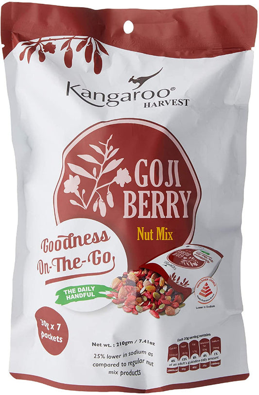 Kangaroo Goji Berry Nut Mix (30g)