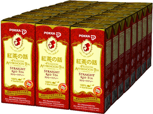Pokka Straight Red Tea (250ml)