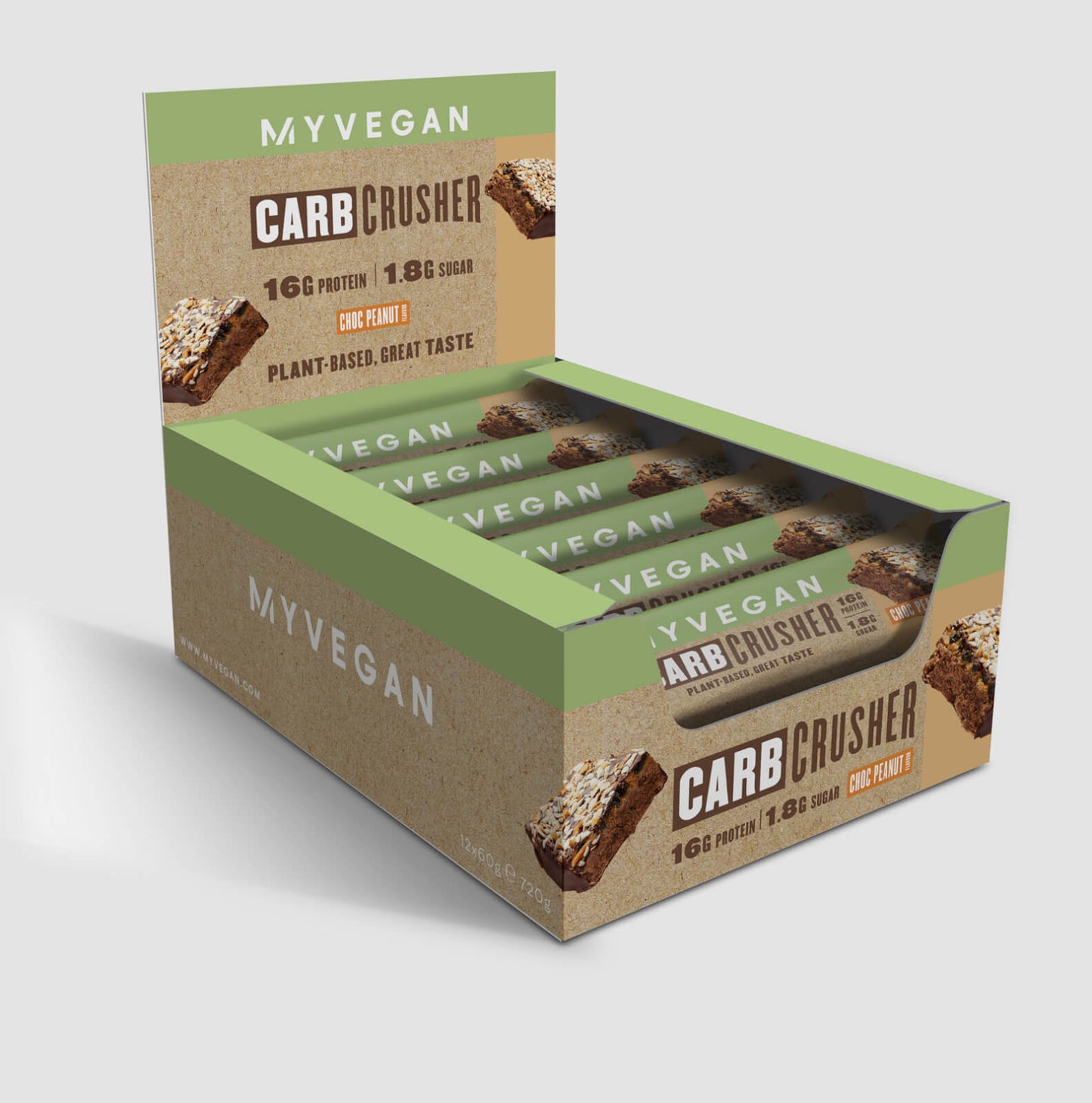 MYProtein Vegan Carb Crusher Chocolate Sea Salt (60g)