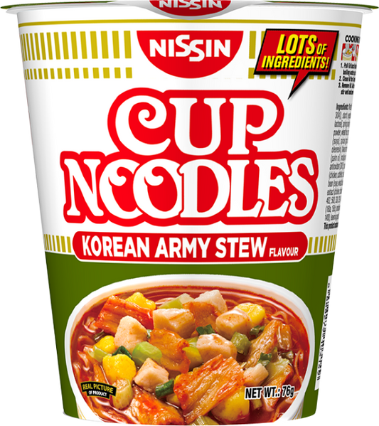 Nissin Cup Noodle Korean Army Stew (75g)