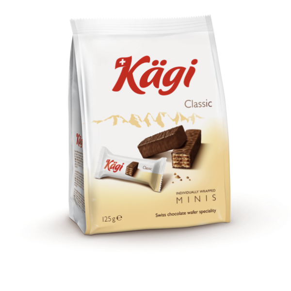 Kagi Swiss Chocolate Wafer Minis Classic (125g)