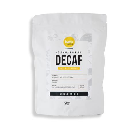 Colombia decaf white sachet Bettr