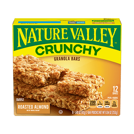 Natures Valley Granola Bars Roasted Almond (21g)