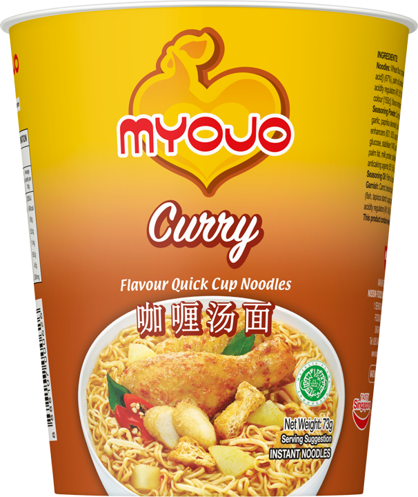 Myojo Quick Cup Noodle Curry (73gm)
