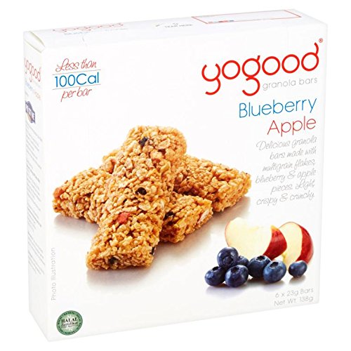 YoGood Blueberry Apple Granola Bars (6x23g)