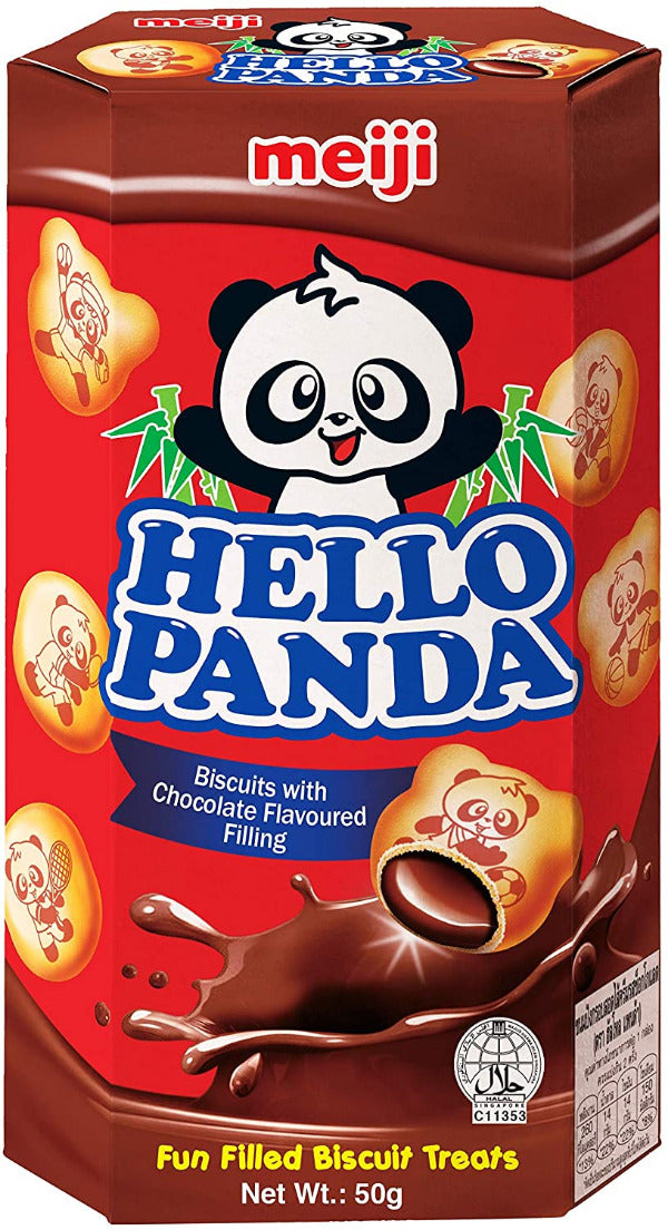 Meiji Hello Panda Chocolate Biscuits (50g)