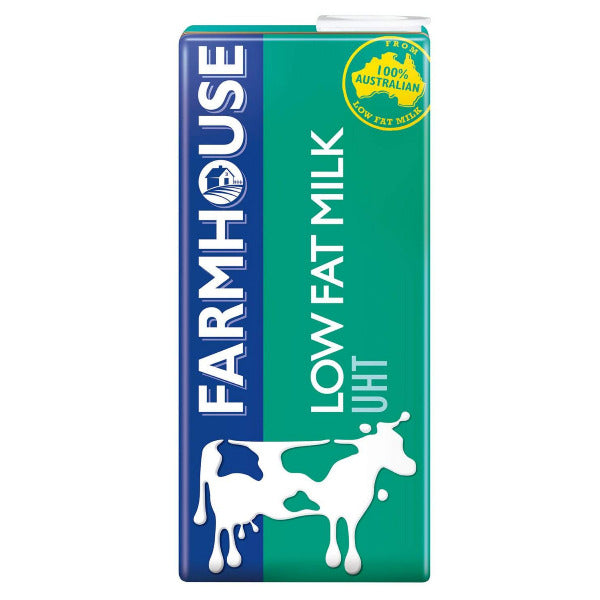 F&N Low Fat Farmhouse UHT Milk (1litre)