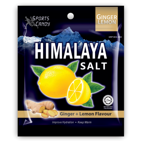 Himalayan Ginger and Lemon Candy Salt (15g)