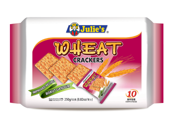 Julie's Wheat Crackers (250g)