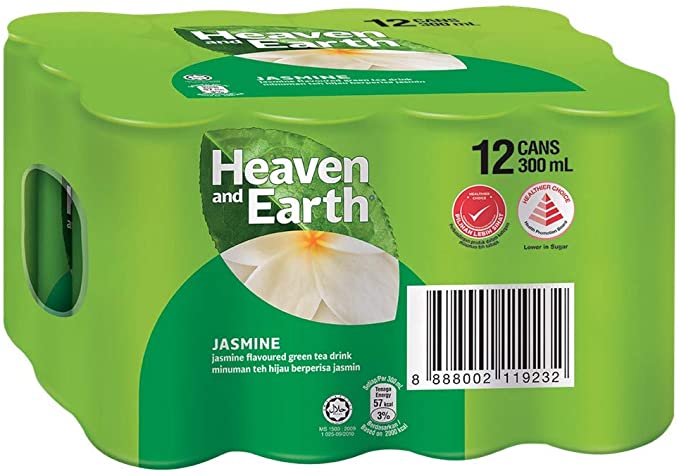 Heaven and Earth Jasmine Green Tea (300ml)