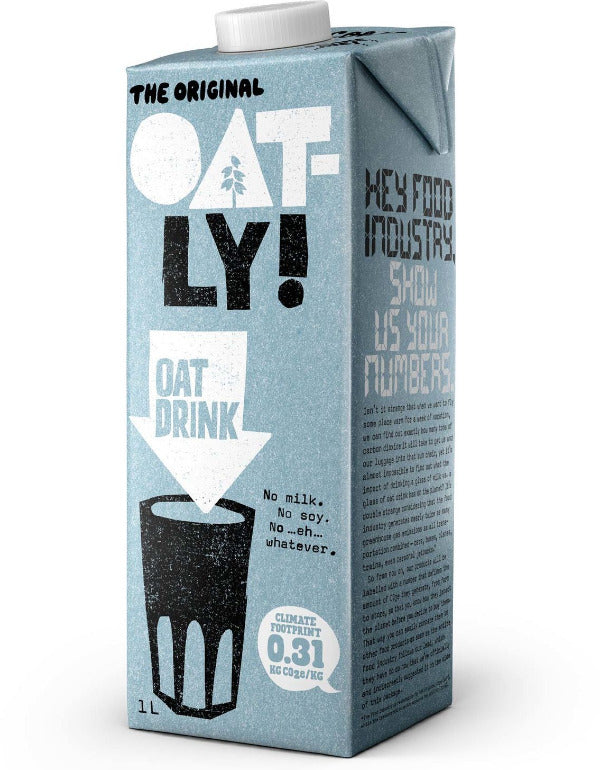 Oatly Dairy Free Enriched Oat Milk Drink (1litre)