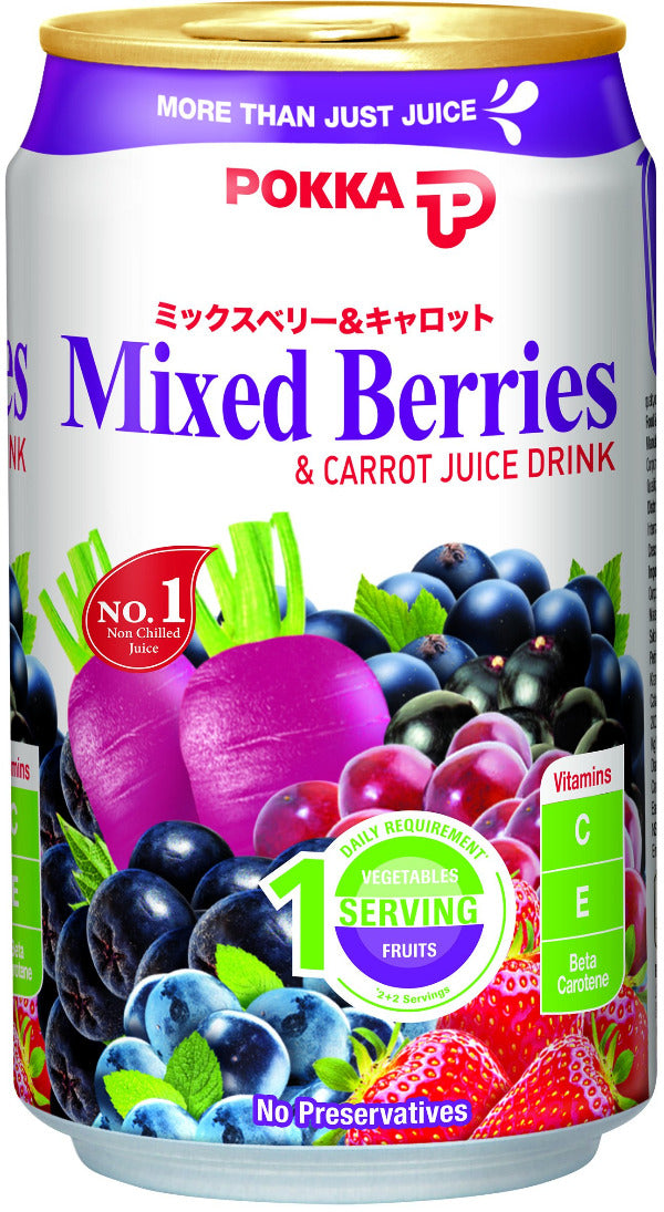 Pokka Mixed Berries and Carrot Juice (300ml)
