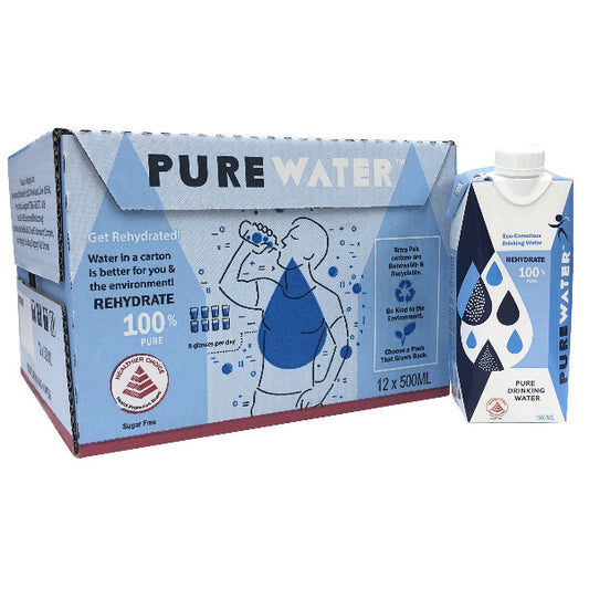 Pure Water Tetra Pack (500ml)