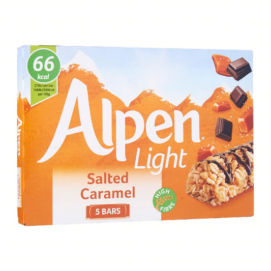 Alpen Light Salted Caramel 5 pack (19g)