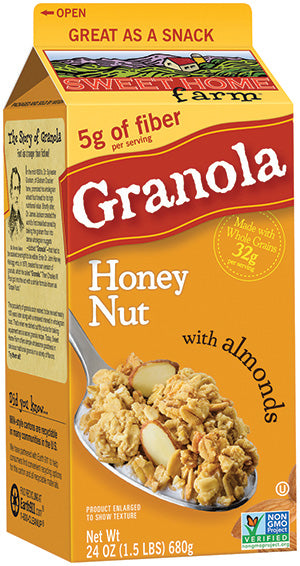 SHF Natural Granola Honey Nut With Almonds (680g)