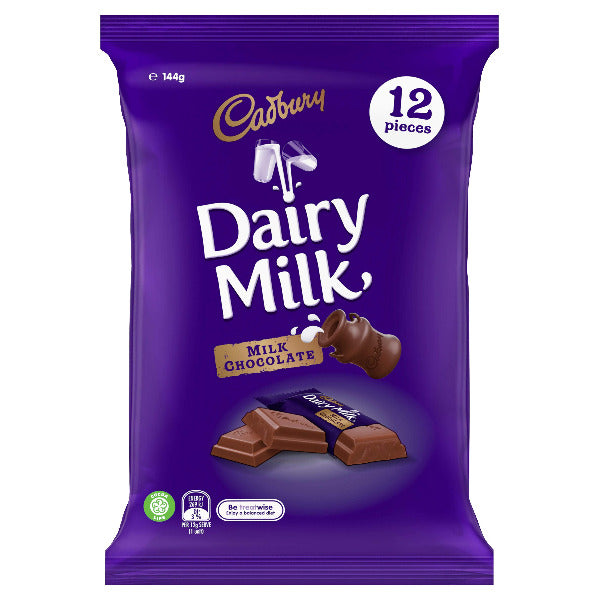 Cadbury Dairy Milk Sharepack (144g)